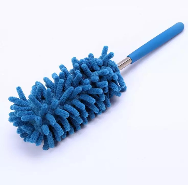 Chenille Mini Duster Kihúzható rozsdamentes acél porszívó